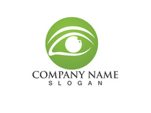 Eye Care vector logo design