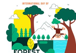 10 World Forestry Day Illustration