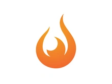 Fire Flame logo designs  Fire logo template  Logo symbol icon