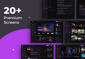 CineMax - Movie Streaming Web UI Kits