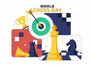 10 World Chess Day Illustration