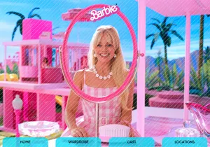 Barbie Hero Section