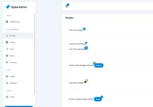 Spike Angular Free Admin Dashboard Template