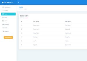 MaterialPro Free Bootstrap Admin Dashboard Template