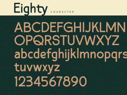 Eighty - Sans Serif Font