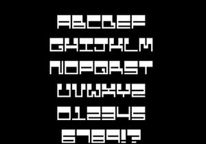 Data Twenty - Free Font