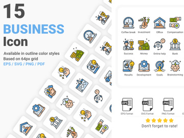 Business And Finance Icon Pack Vol.02 preview picture