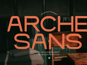 Arche Sans | Vintage Sans Serif preview picture