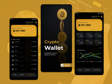 Cyptocurrency Wallet preview picture
