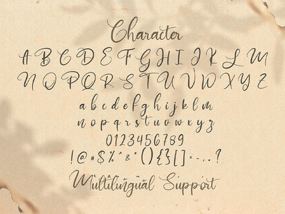 Mathulesy - Handwritten Font