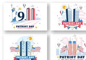 10 Happy USA Patriot Day Illustration