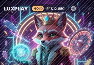LuxPlay Casino App UI Design | Luxury Mobile Gaming & Slots Expe
