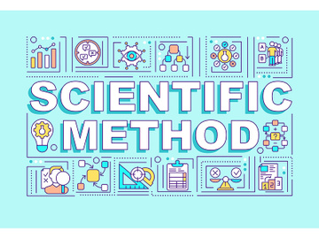 Scientific method word concepts banner preview picture