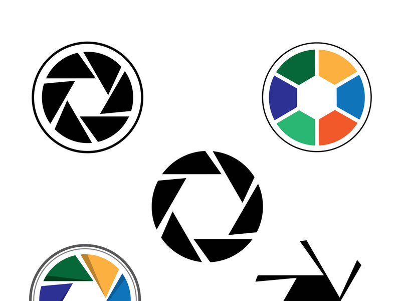 Camera vector icon illustration design template