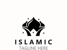 Islamic Mosque Logo design, template Islamic, Islamic Day Ramadan vector graphic creative idea