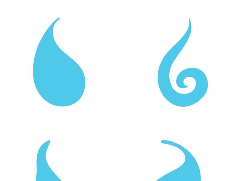 Waterdrop Logo Template vector
