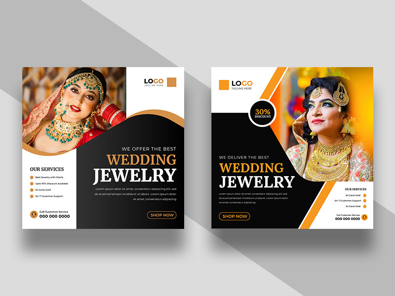 Jewelry Sale Social Media Post Ver-8