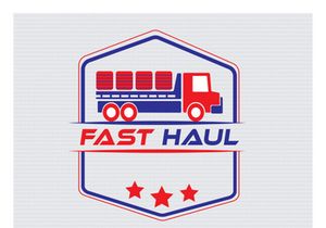 Dynamic Trucking Logo – Ideal for Freight & Transport Branding