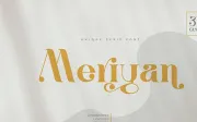 Meriyan – Elegant Serif Font