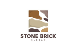 Stone Logo, Premium Elegant Design, Stone Balance Vector