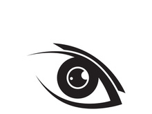 Branding Identity Corporate Eye Care vector logo design