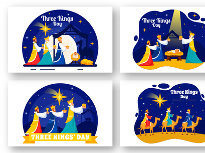 11 Three Kings Day Illustration