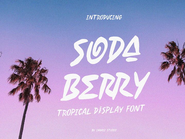 Soda Berry - Tropical Display