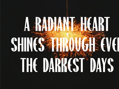 Radiant - Condensed Sans Serif