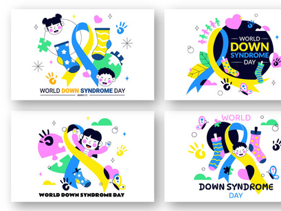 10 World Down Syndrome Day Illustration