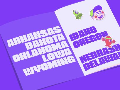 Grunk Bold Display Font