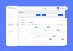 OnTimer - Time Tracking, Scheduling & Monitoring Web App