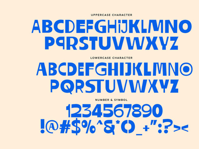 Razor Block – Unique Display Font