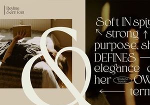 Beyline - Unique Elegance Serif Typeface Font