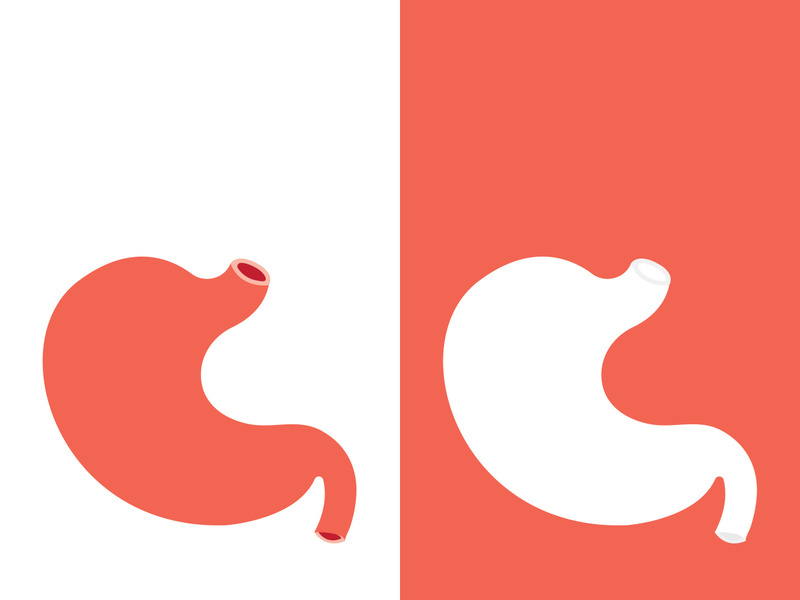 stomach care icon design concept vector illustration