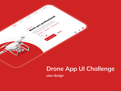 Drone app challenge ui