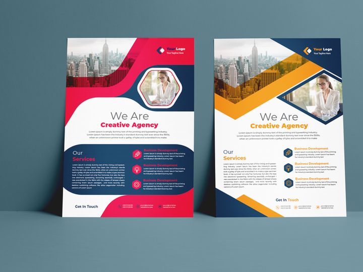 Corporate Business Flyer Design Template