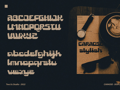 Caraose - Unique Display Typeface