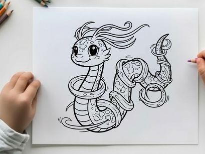 Cute cartoon dragon baby holding pacifier vector illustration