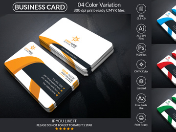 Creative Business Card preview picture