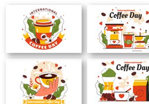 11 International Coffee Day Illustration