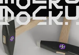 Chipping Hammer Mockup
