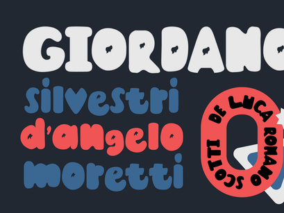 Delamano Morelli - Display Typeface