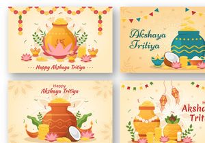 16 Akshaya Tritiya Festival Illustration