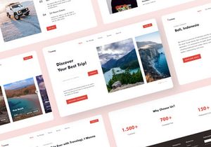 Tripsavvy - Travel Landing Page