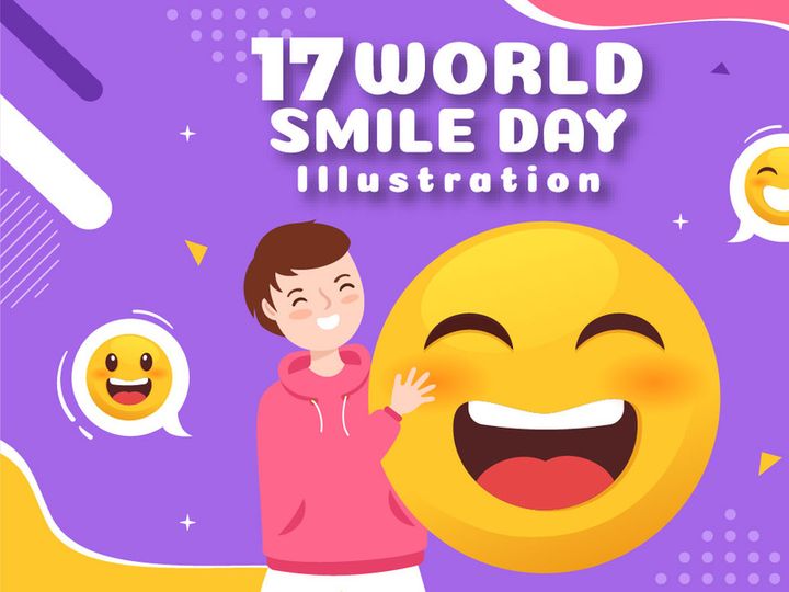 17 World Smile Day Illustration