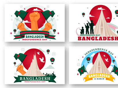 12 Bangladesh Independence Day Illustration