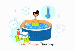 10 Cold Plunge Therapy Illustration