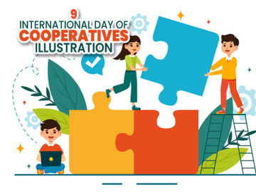 9 International Day of Cooperatives Illustration preview picture