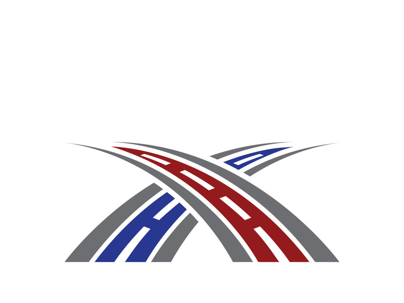 road logo and symbol template vector
