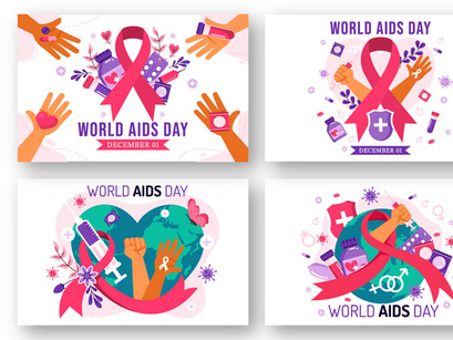 13 World AIDS Day Illustration